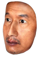 Example of a custom-made ultra-realistic 3D mask used as a Level 3 spoof artifact
